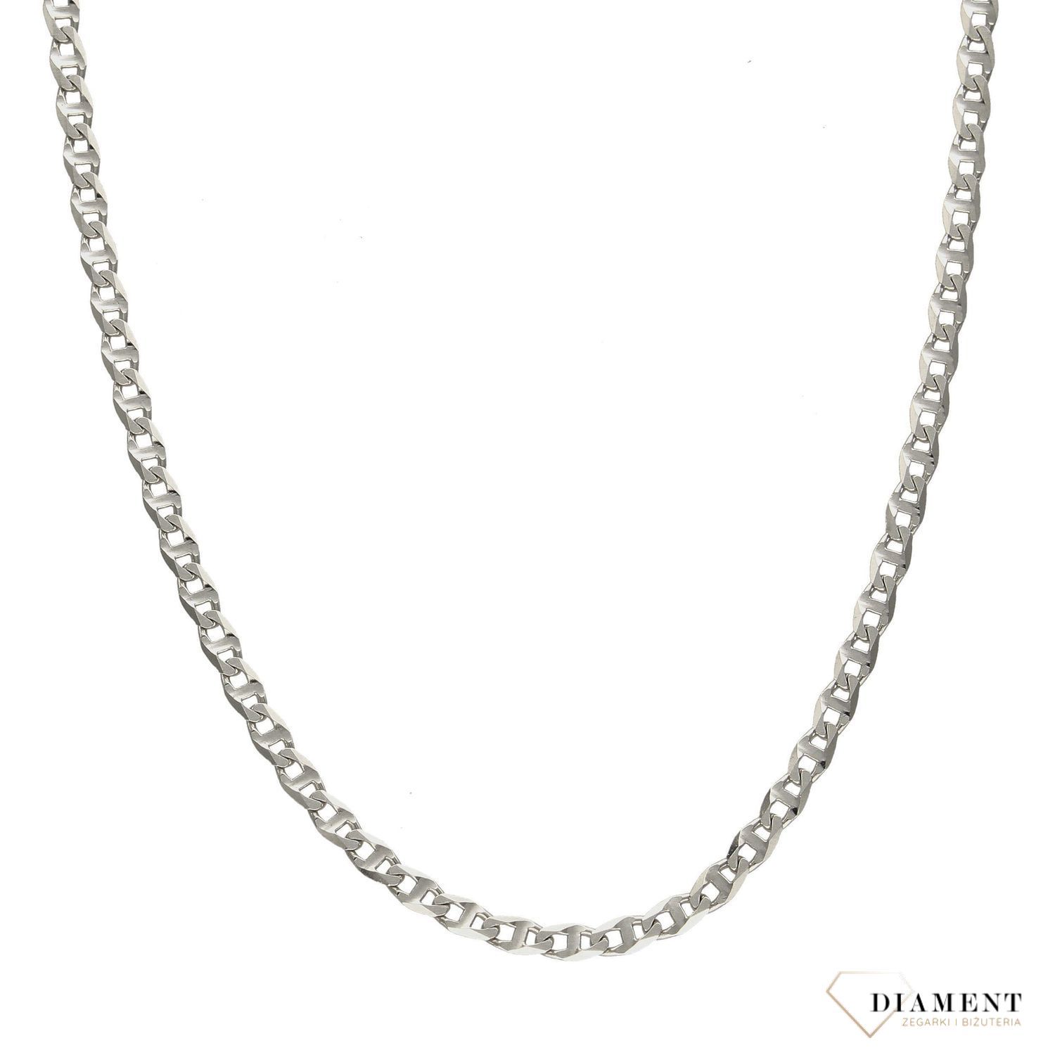 Złoty łańcuszek 585 Białe złoto Gucci 2,5 mm BKŁ000000-438B 2,5mm ✅ Złoty łańcuszek o splocie Gucci wykonany z najwyższej jakości 14-karatowego białego złota.jpg